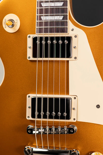 Gibson Les Paul Standard 50's Gold Top Electric Guitar - Gold with Hardshell Case