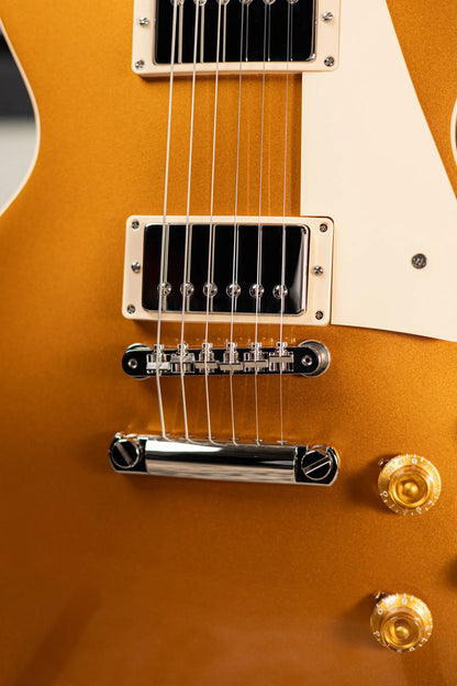 Gibson Les Paul Standard 50's Gold Top Electric Guitar - Gold with Hardshell Case