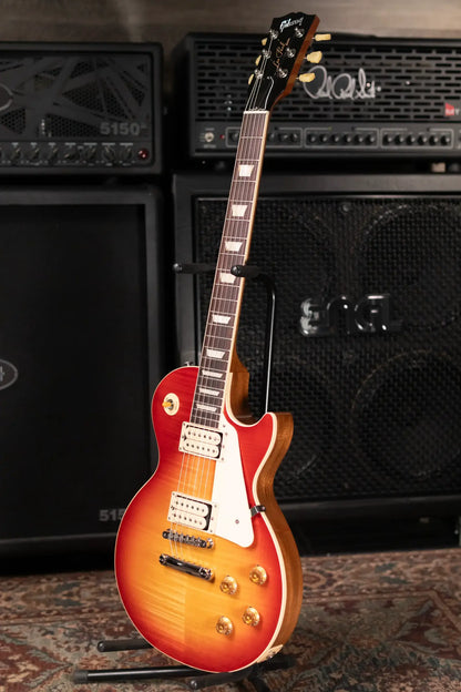 Gibson Les Paul Standard 50s Double Trouble (1 of 500) Electric Guitar - Vintage Cherry Sunburst Gloss with Hardshell Case