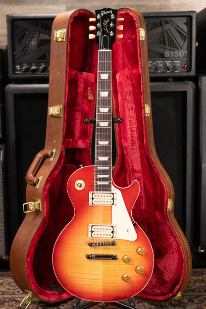 Gibson Les Paul Standard 50s Double Trouble (1 of 500) Electric Guitar - Vintage Cherry Sunburst Gloss with Hardshell Case