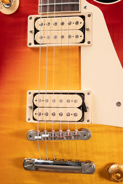 Gibson Les Paul Standard 50s Double Trouble (1 of 500) Electric Guitar - Vintage Cherry Sunburst with Hardshell Case