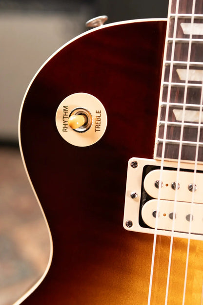 Gibson Les Paul Standard 50s Double Trouble (1 of 500) Electric Guitar - Vintage Tobacco Burst with Hardshell Case