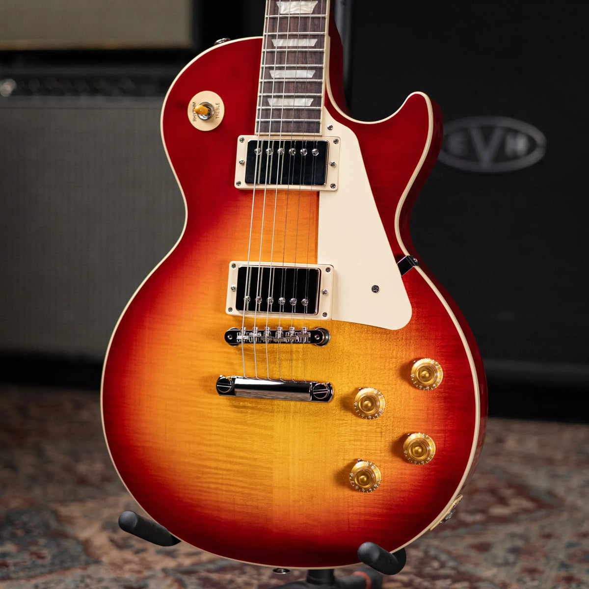 Gibson Les Paul Standard 50s Electric Guitar - Heritage Cherry Sunburst with Hardshell Case