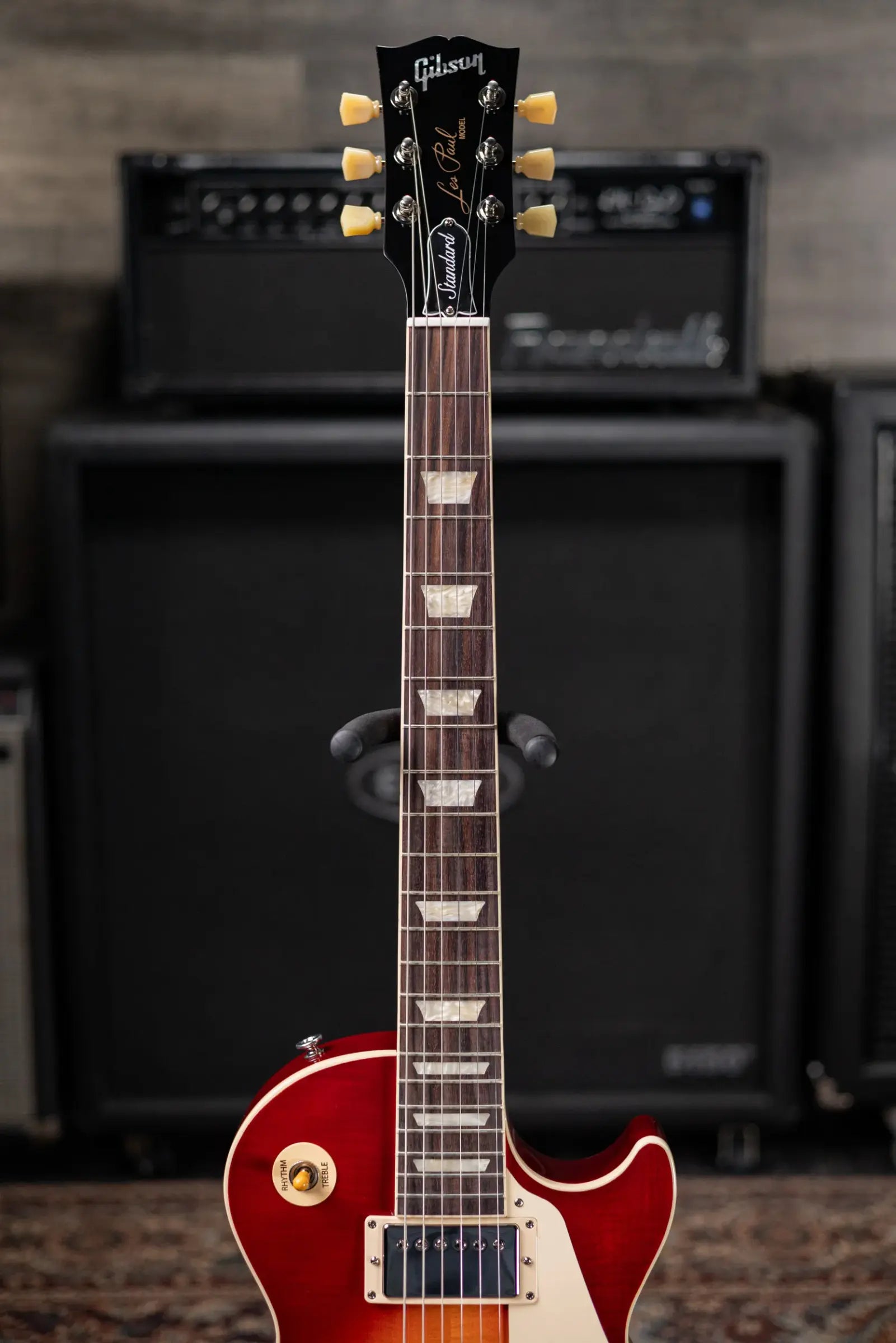 Gibson Les Paul Standard 50s Electric Guitar - Heritage Cherry Sunburst with Hardshell Case