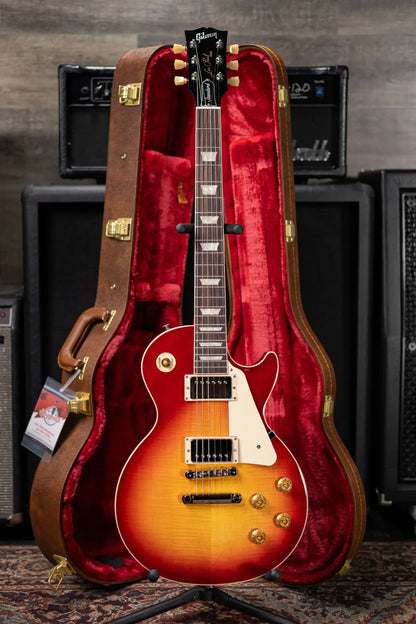 Gibson Les Paul Standard 50s Electric Guitar - Heritage Cherry Sunburst with Hardshell Case