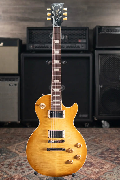 Gibson Les Paul Standard '50s Faded Electric Guitar - Vintage Honey Burst with Hardshell Case