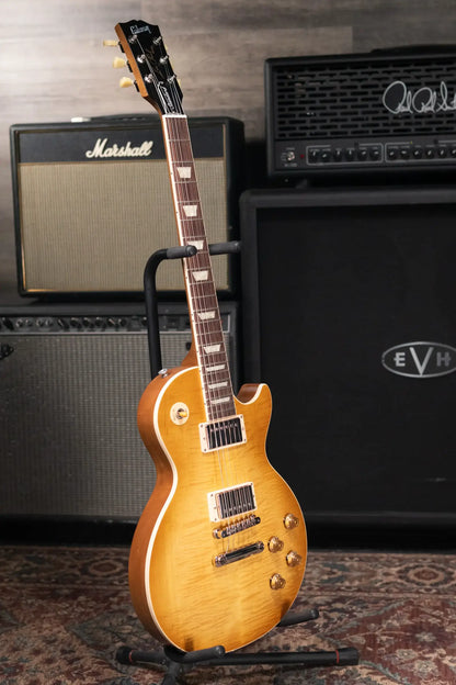 Gibson Les Paul Standard '50s Faded Electric Guitar - Vintage Honey Burst with Hardshell Case