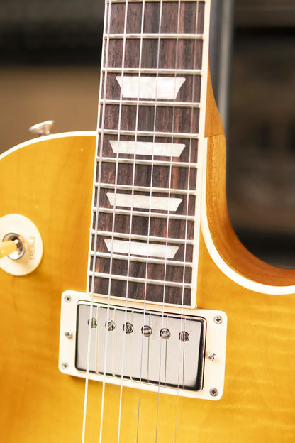 (Sold 2/16, Reverb, Inv. Error) Gibson Les Paul Standard 50s Faded Electric Guitar - Vintage Honey Burst with Hardshell Case