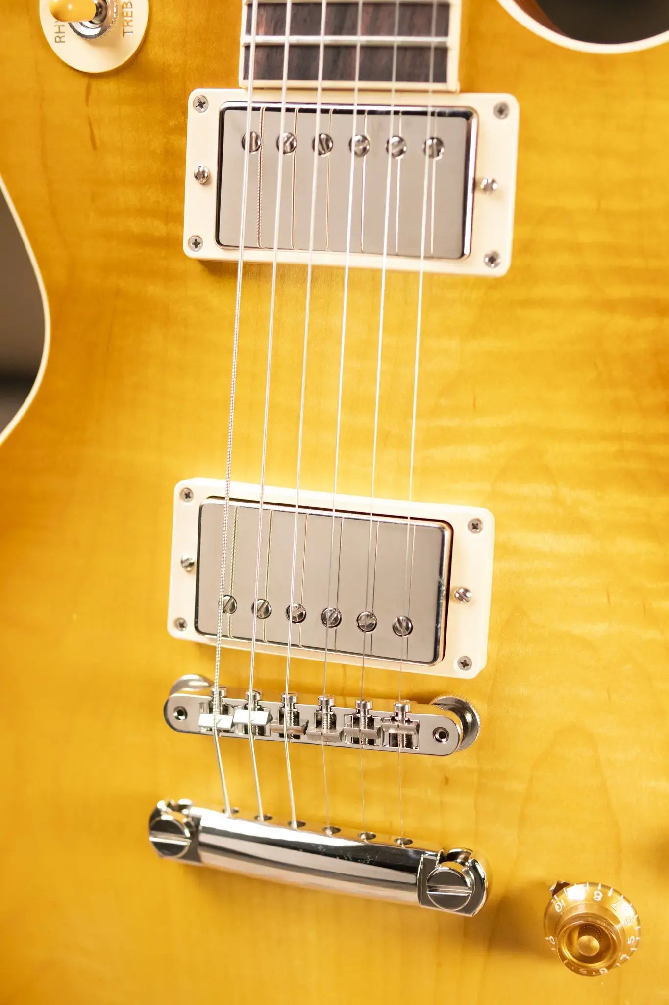 (Sold 2/16, Reverb, Inv. Error) Gibson Les Paul Standard 50s Faded Electric Guitar - Vintage Honey Burst with Hardshell Case