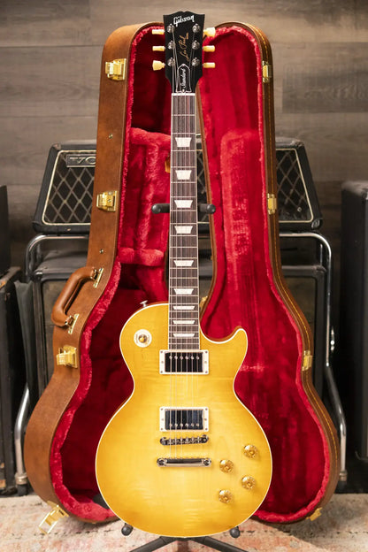 (Sold 2/16, Reverb, Inv. Error) Gibson Les Paul Standard 50s Faded Electric Guitar - Vintage Honey Burst with Hardshell Case