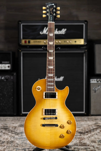Gibson Les Paul Standard 50s Faded Electric Guitar - Vintage Honey Burst with Hardshell Case