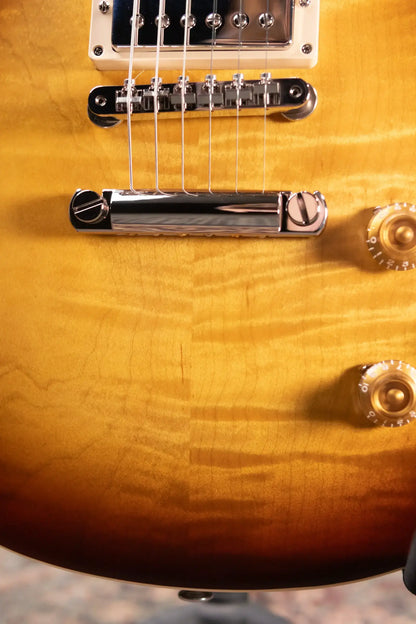 Gibson Les Paul Standard '50s Faded Electric Guitar - Vintage Tobacco Burst with Hardshell Case