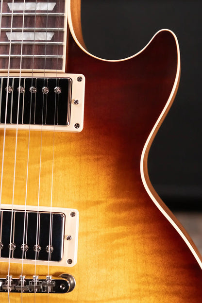 Gibson Les Paul Standard '50s Faded Electric Guitar - Vintage Tobacco Burst with Hardshell Case