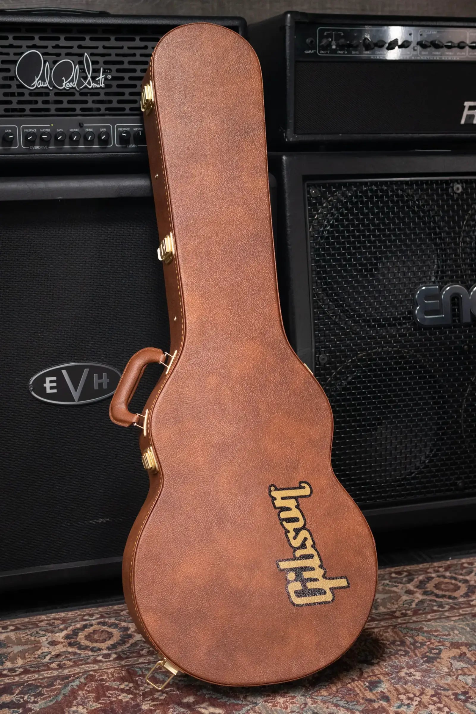 Gibson Les Paul Standard '50s Faded Electric Guitar - Vintage Tobacco Burst with Hardshell Case