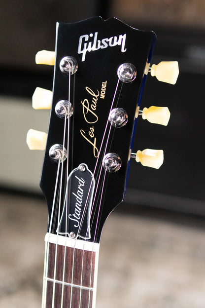 Gibson Les Paul Standard 50s Figured Top Electric Guitar - Blueberry Burst with Hardshell Case