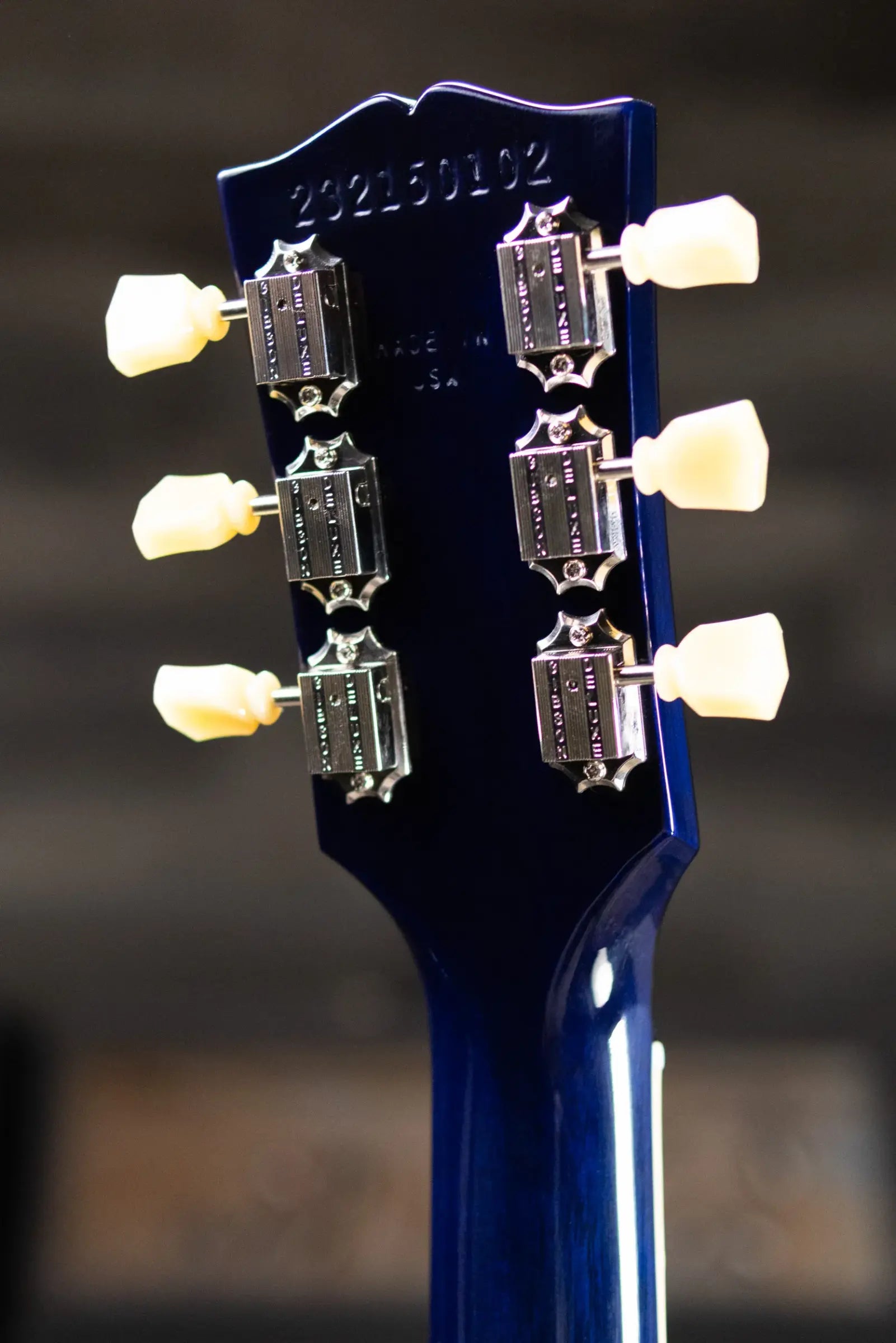 Gibson Les Paul Standard 50s Figured Top Electric Guitar - Blueberry Burst with Hardshell Case