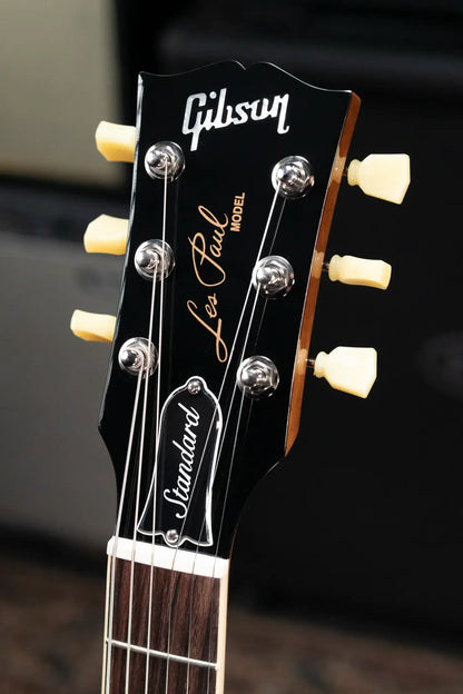 Gibson Les Paul Standard 50s Figured Top Electric Guitar - Honey Amber with Hardshell Case