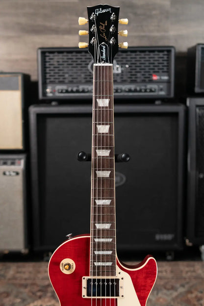 Gibson Les Paul Standard 50s Figured Top Electric Guitar - Sixties Cherry with Hardshell Case