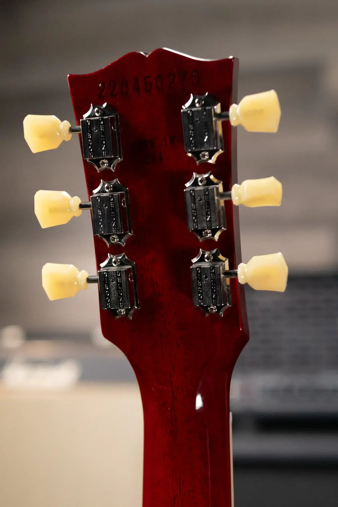 Gibson Les Paul Standard 50s Figured Top Electric Guitar - Sixties Cherry with Hardshell Case