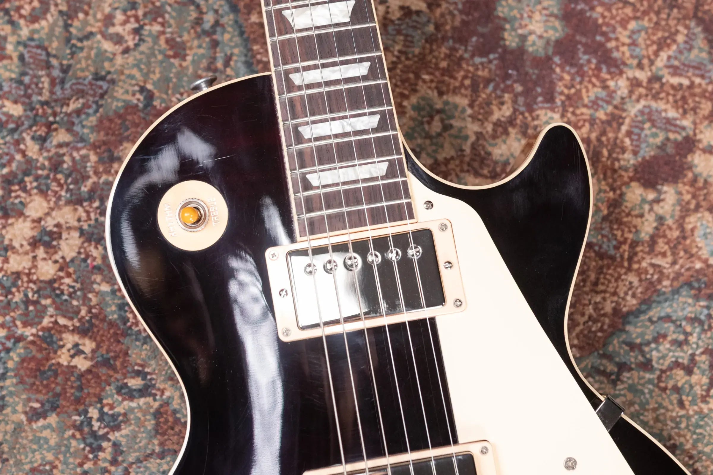 Gibson Les Paul Standard 50s Figured Top - Translucent Oxblood with Hardshell Case - Used