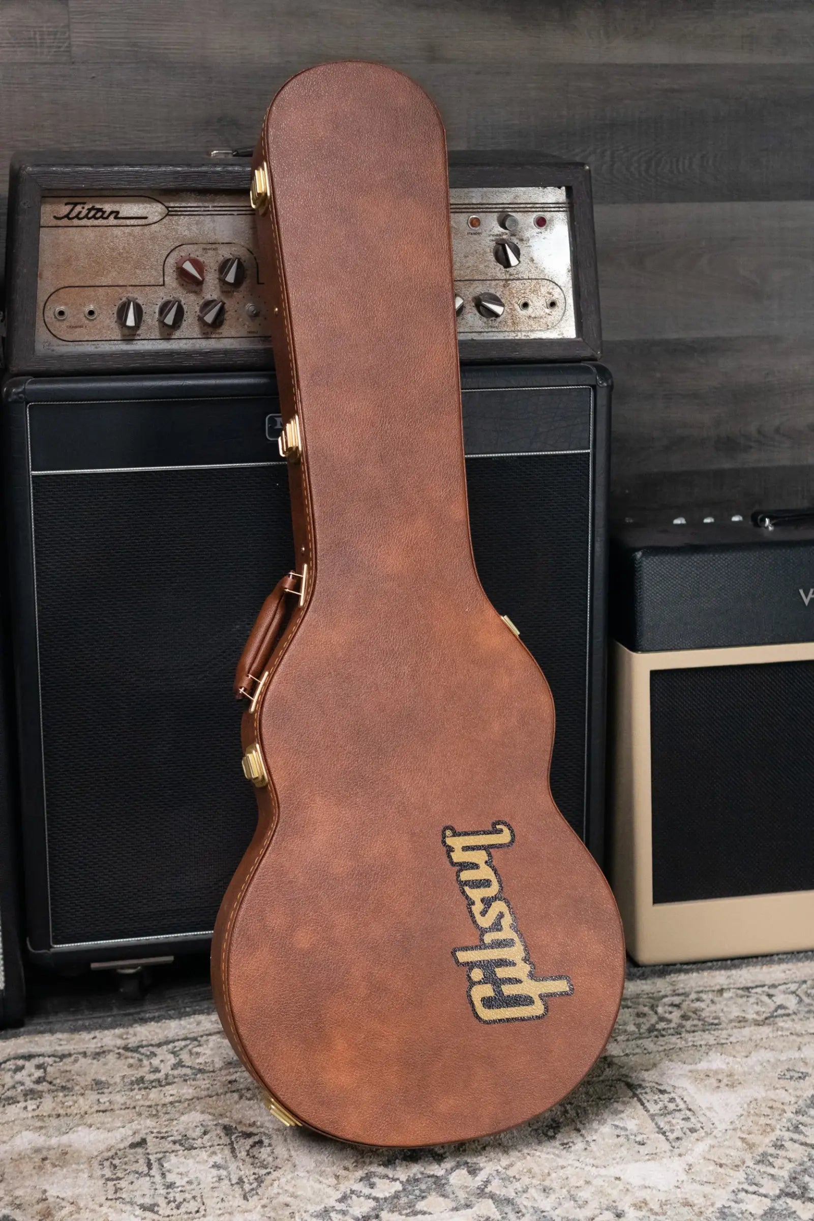 Gibson Les Paul Standard 50s Mahogany Top Electric Guitar - Vintage Cherry with Hardshell Case