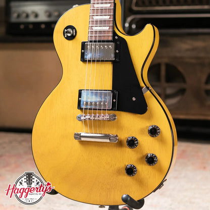 Gibson Les Paul Standard 50s Mahogany Top - TV Yellow with Hardshell Case