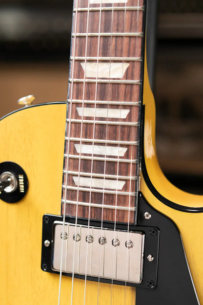 Gibson Les Paul Standard 50s Mahogany Top - TV Yellow with Hardshell Case