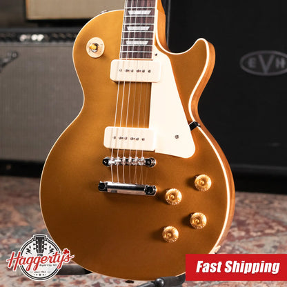 Gibson Les Paul Standard '50s P-90 Electric Guitar - Gold Top with Hardshell Case