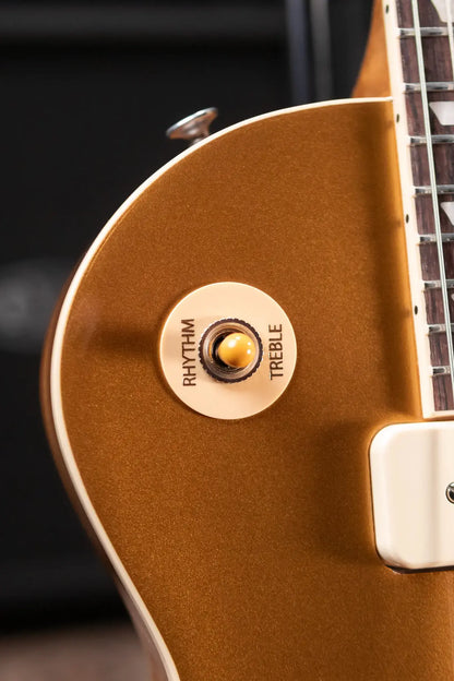 Gibson Les Paul Standard '50s P-90 Electric Guitar - Gold Top with Hardshell Case