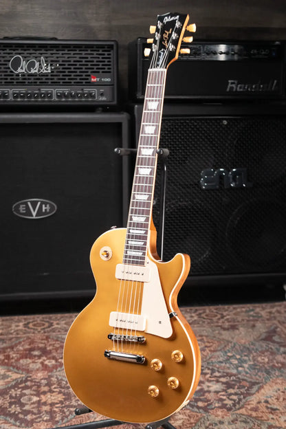 Gibson Les Paul Standard '50s P-90 Electric Guitar - Gold Top with Hardshell Case