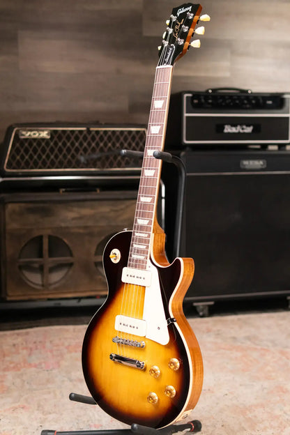 Gibson Les Paul Standard 50s P-90 Electric Guitar - Tobacco Burst with Hardshell Case