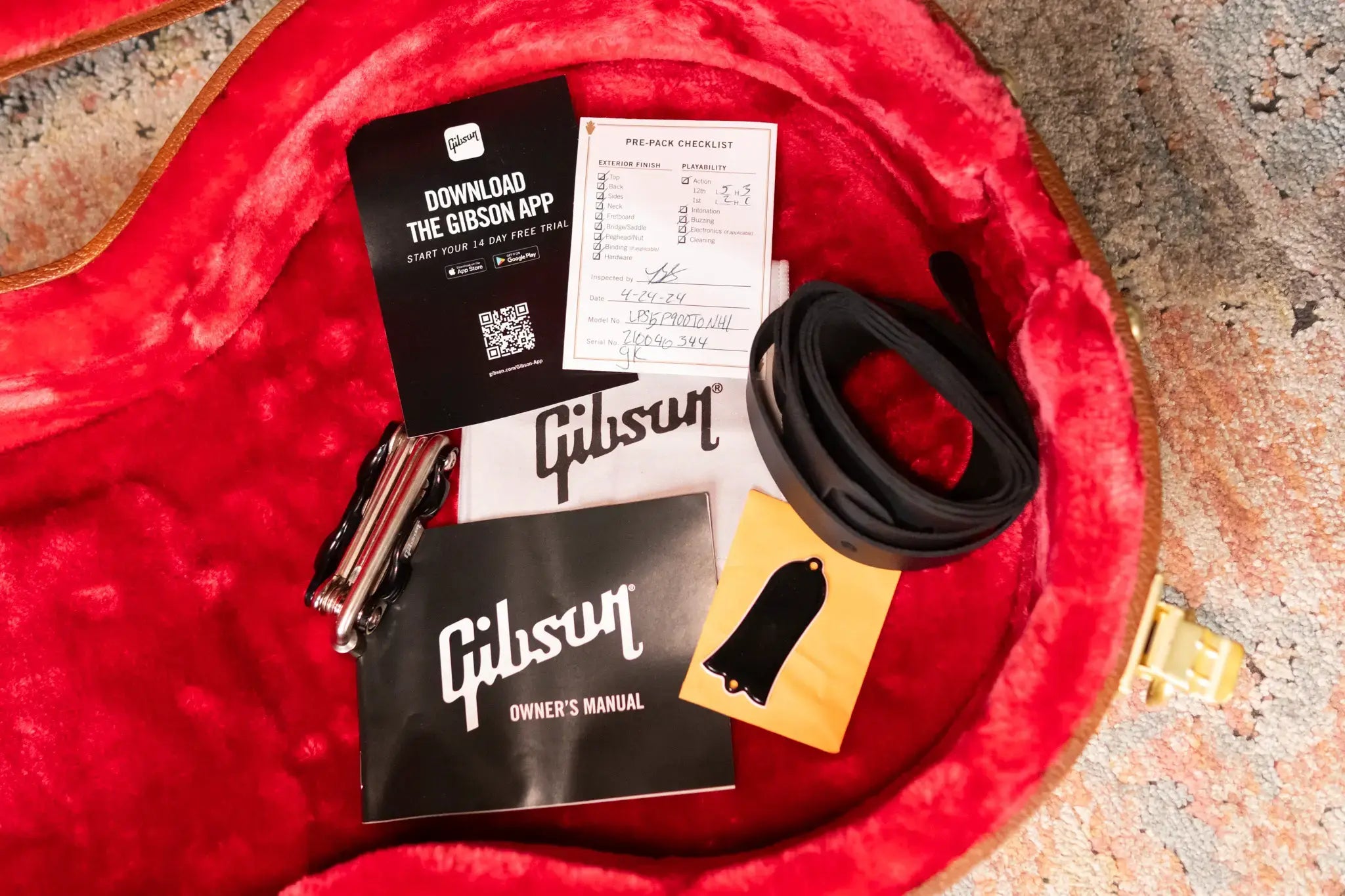 Gibson Les Paul Standard 50s P-90 Electric Guitar - Tobacco Burst with Hardshell Case
