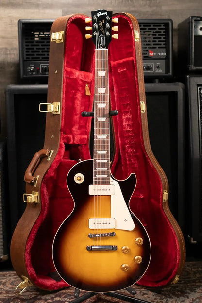 Gibson Les Paul Standard '50s P-90 Electric Guitar - Tobacco Burst with Hardshell Case