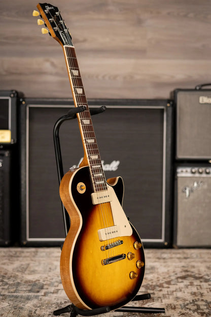Gibson Les Paul Standard 50s P-90 Electric Guitar - Tobacco Burst with Hardshell Case