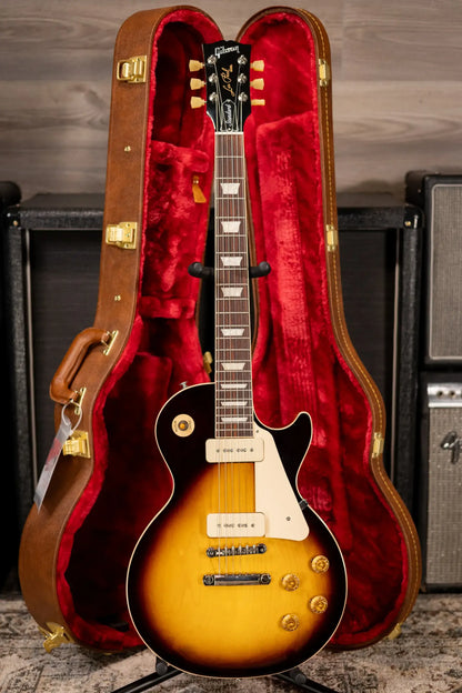Gibson Les Paul Standard 50s P-90 Electric Guitar - Tobacco Burst with Hardshell Case