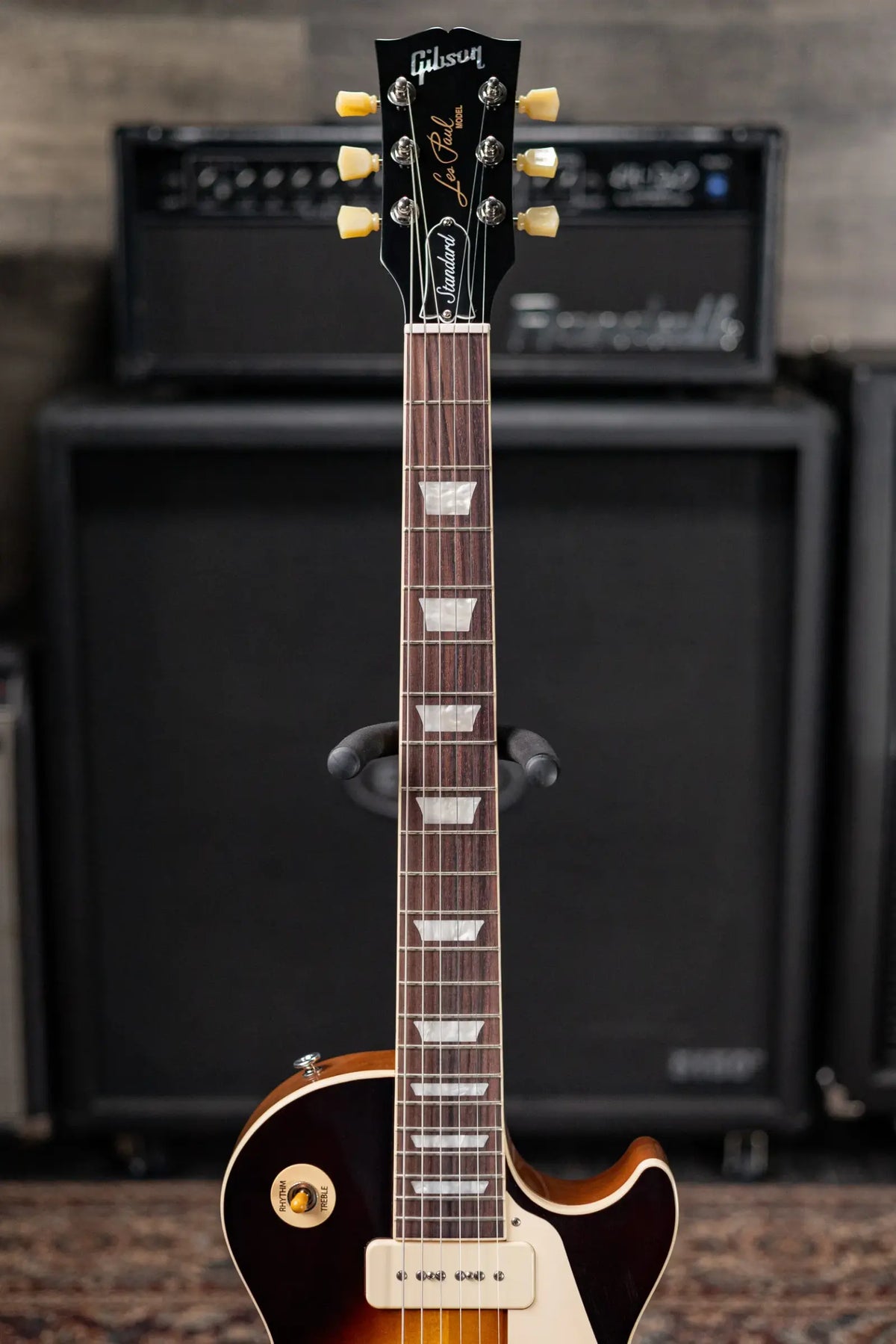Gibson Les Paul Standard 50s P-90 Electric Guitar - Tobacco Burst with Hardshell Case