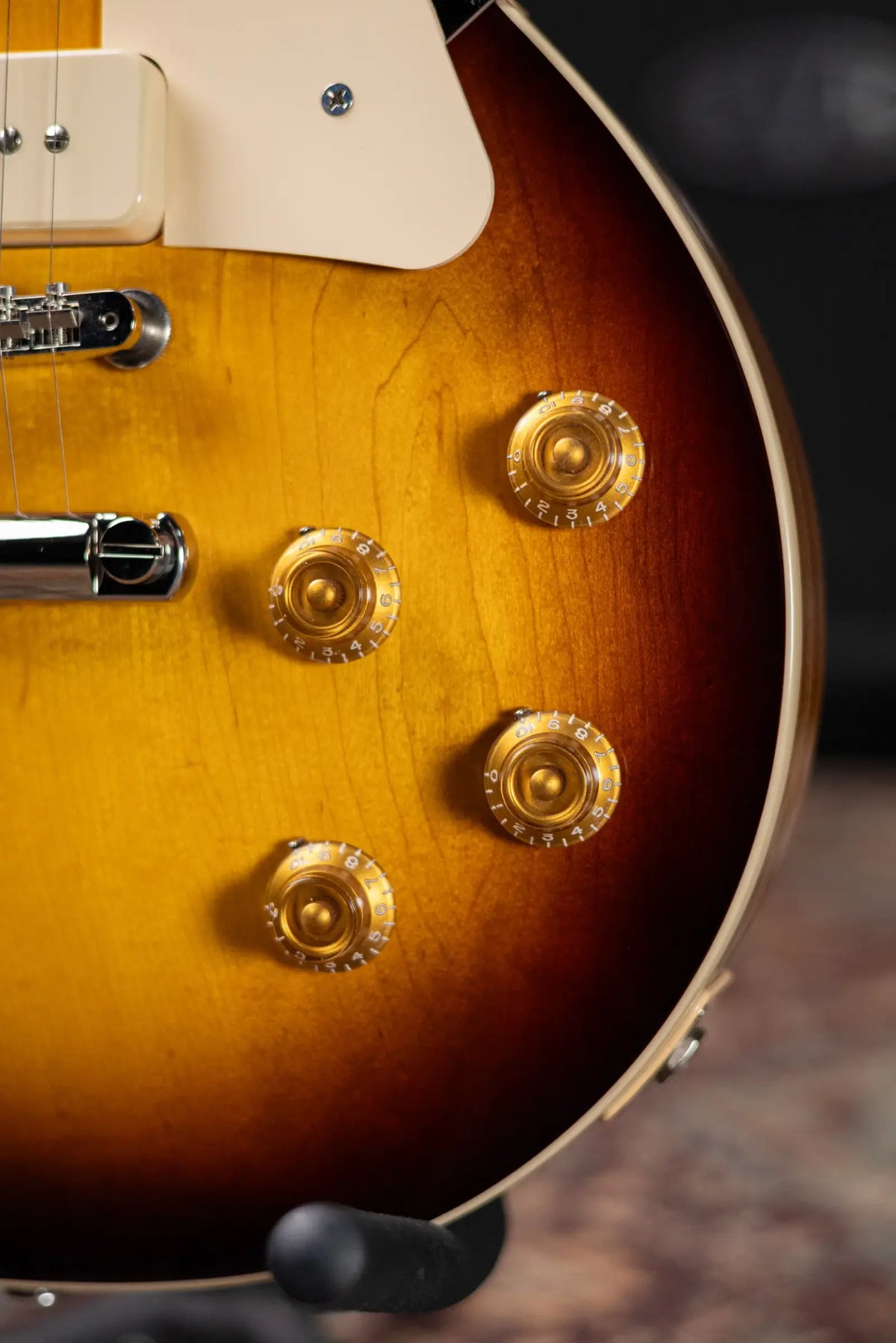 Gibson Les Paul Standard 50s P-90 Electric Guitar - Tobacco Burst with Hardshell Case