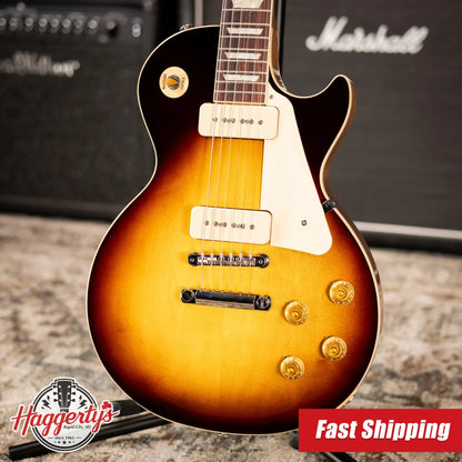 Gibson Les Paul Standard '50s P-90 Electric Guitar - Tobacco Burst with Hardshell Case