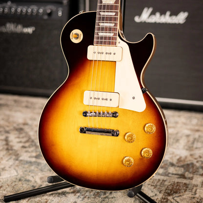 Gibson Les Paul Standard '50s P-90 Electric Guitar - Tobacco Burst with Hardshell Case