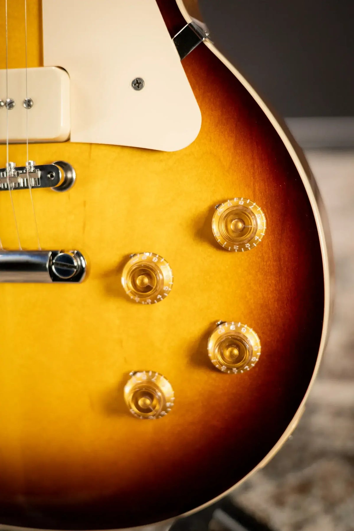 Gibson Les Paul Standard '50s P-90 Electric Guitar - Tobacco Burst with Hardshell Case