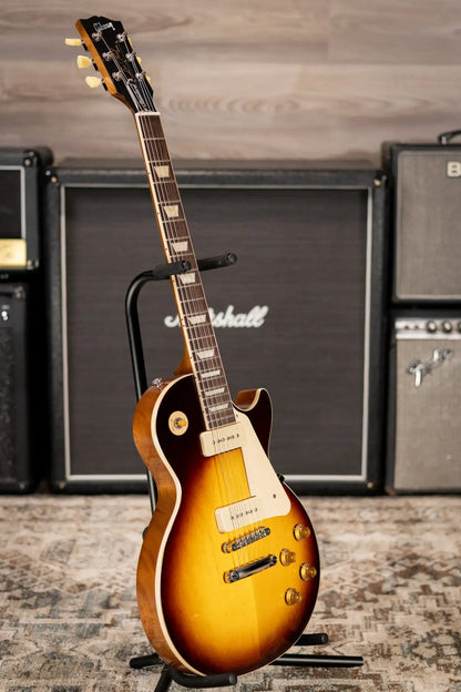 Gibson Les Paul Standard '50s P-90 Electric Guitar - Tobacco Burst with Hardshell Case