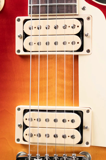 Gibson Les Paul Standard 60s Double Trouble (1 of 500) Electric Guitar - Vintage Cherry Sunburst Gloss with Hardshell Case