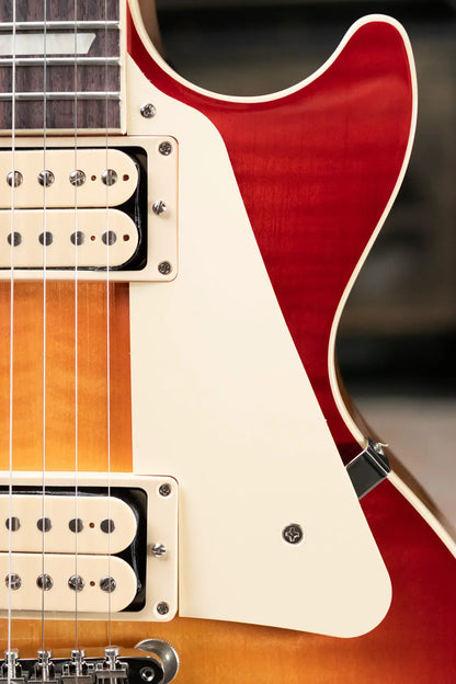 Gibson Les Paul Standard 60s Double Trouble (1 of 500) Electric Guitar - Vintage Cherry Sunburst Gloss with Hardshell Case