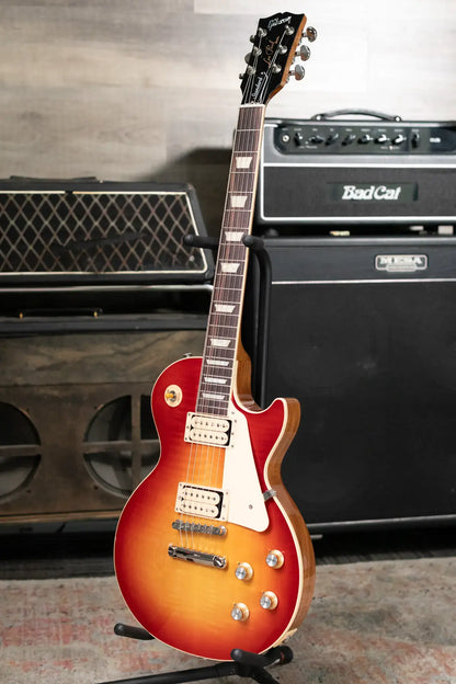 Gibson Les Paul Standard 60s Double Trouble (1 of 500) Electric Guitar - Vintage Cherry Sunburst Gloss with Hardshell Case