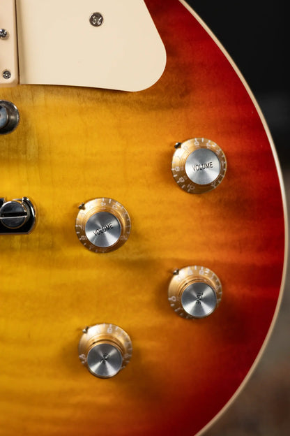Gibson Les Paul Standard 60s Double Trouble (1 of 500) Electric Guitar - Vintage Cherry Sunburst Gloss with Hardshell Case