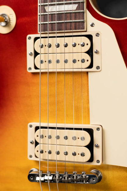 Gibson Les Paul Standard 60s Double Trouble (1 of 500) Electric Guitar - Vintage Cherry Sunburst Gloss with Hardshell Case