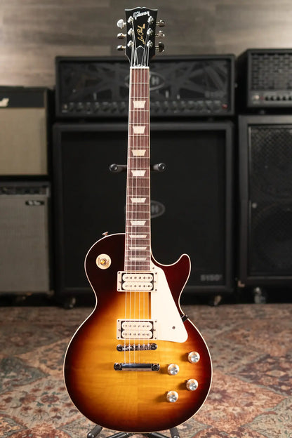 Gibson Les Paul Standard 60s Double Trouble (1 of 500) Electric Guitar - Vintage Tobacco Burst Gloss with Hardshell Case