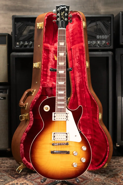 Gibson Les Paul Standard 60s Double Trouble (1 of 500) Electric Guitar - Vintage Tobacco Burst Gloss with Hardshell Case