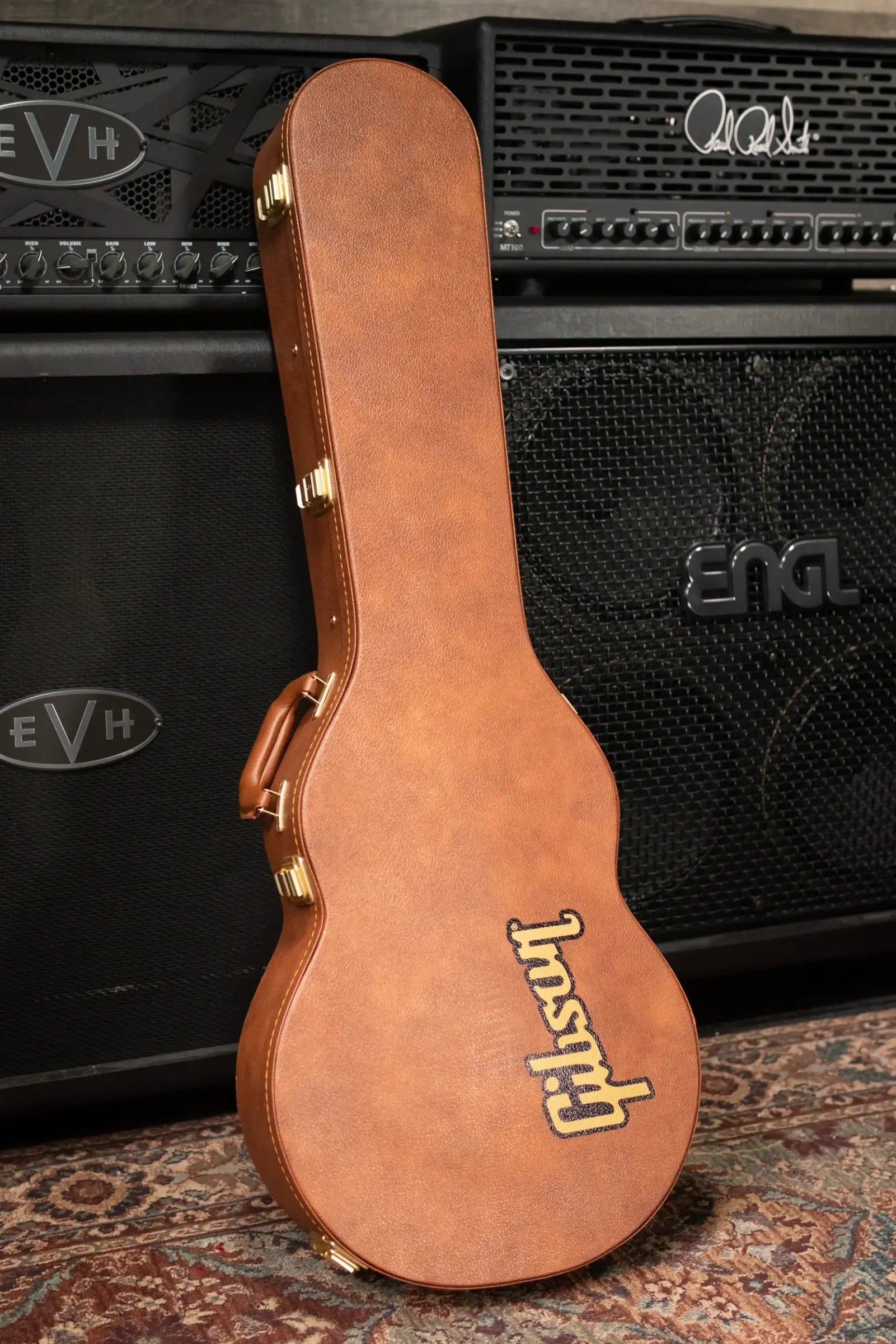 Gibson Les Paul Standard 60s Double Trouble (1 of 500) Electric Guitar - Vintage Tobacco Burst Gloss with Hardshell Case