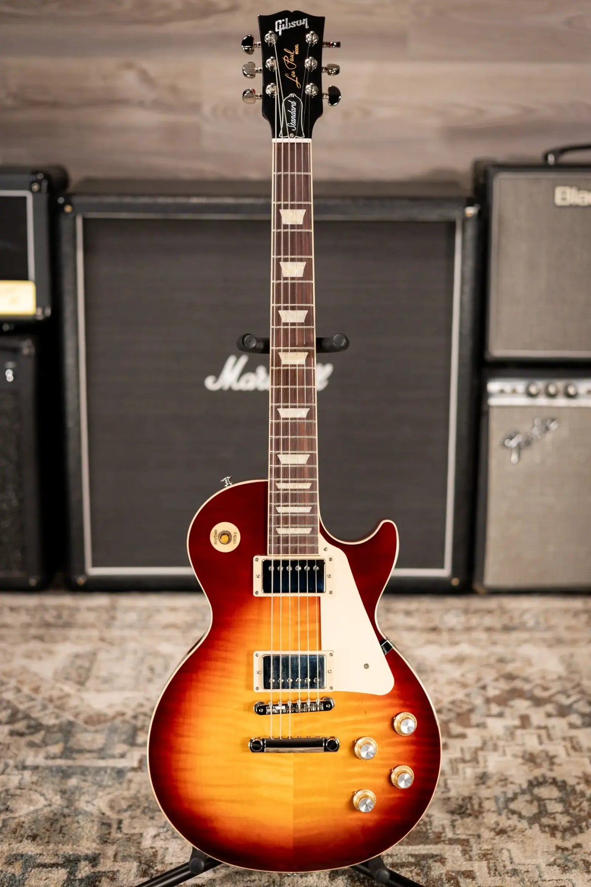 Gibson Les Paul Standard '60s Electric Guitar - Bourbon Burst with Hardshell Case